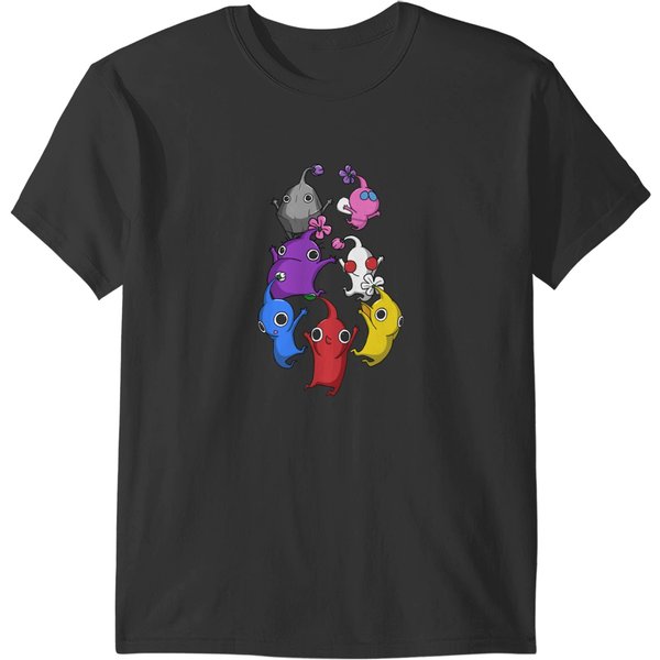 Jumping Pikmin T-Shirts-image