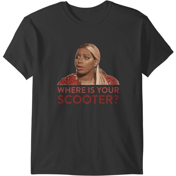 Nene Leakes - Where Is Your Scooter T-Shirts-image