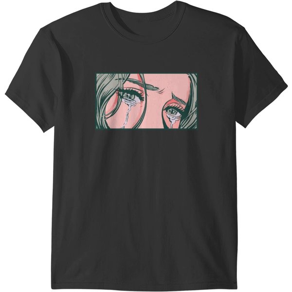 Sad Anime Girl Sad Anime Girl T-Shirts-image
