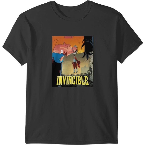 Invincible And Omni Man T-Shirts-image