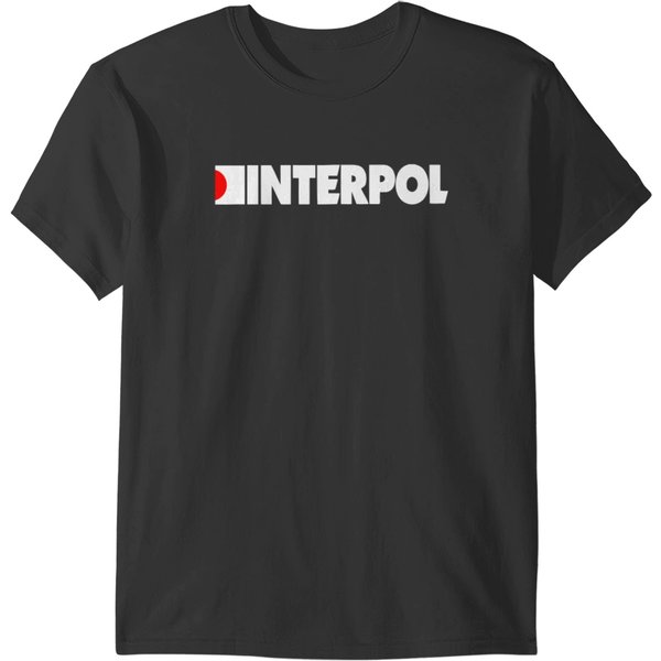 Interpol Band Logo Short Sleeve T-Shirts-image
