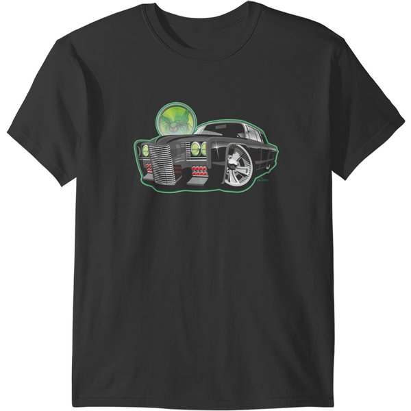 Green Hornet Black Beauty Caricature T-Shirts-image
