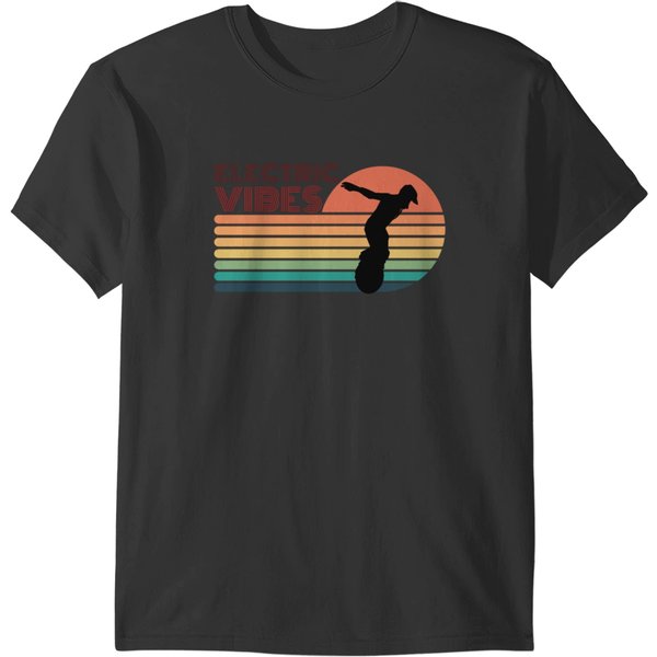 Electric Unicycle Design T-Shirts-image
