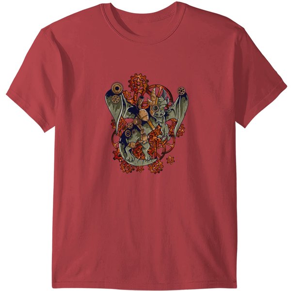 Steampunk Dragon T-Shirt-image