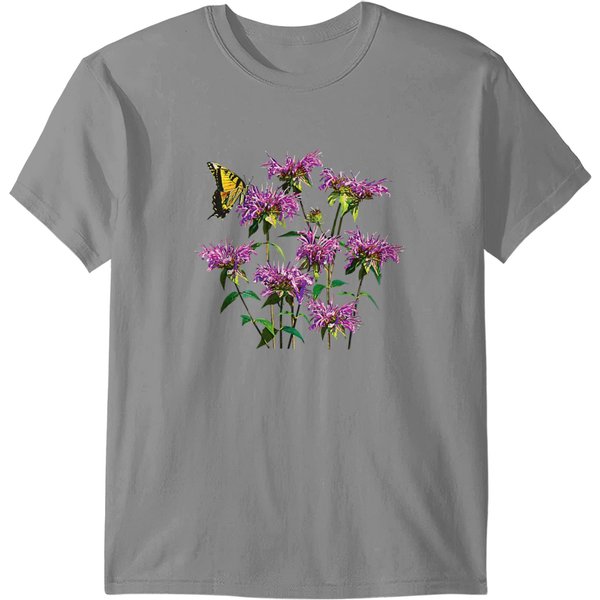 Tiger Swallowtail On Bee Balm T-Shirt-image