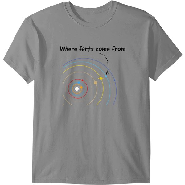 Where Farts Come From T-Shirt-image