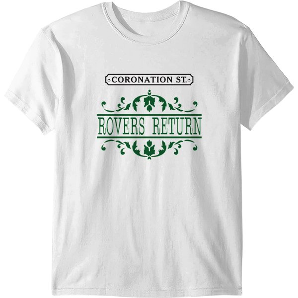 Corrie Coronation Street Sign Rovers Return T-Shirts-image