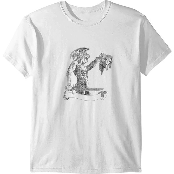 Perseus Holding Medusa's Head T-Shirt-image