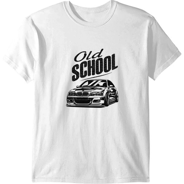 Old School E46 3 Series Men's Charcoal T Shirts-image