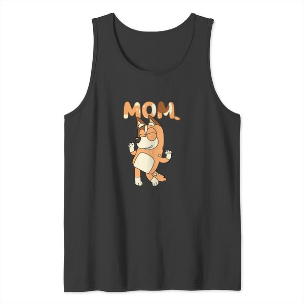 Blueydad Chilli Mom Dancing Tank Tops Mum Mommy Tank Tops-image