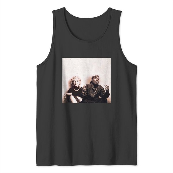 Tupac Marilyn Monroe Vintage 90'S Tank Tops-image