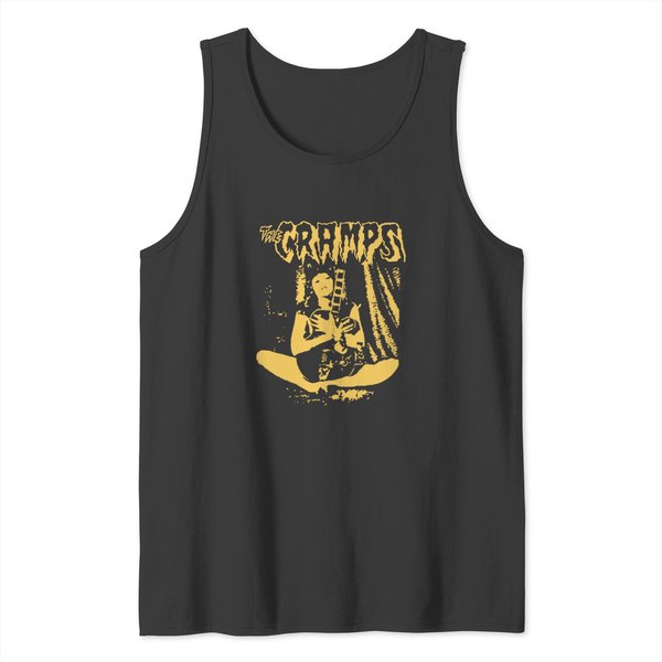 Vintage Y2K The Cramps Punk Rock Tank Tops-image