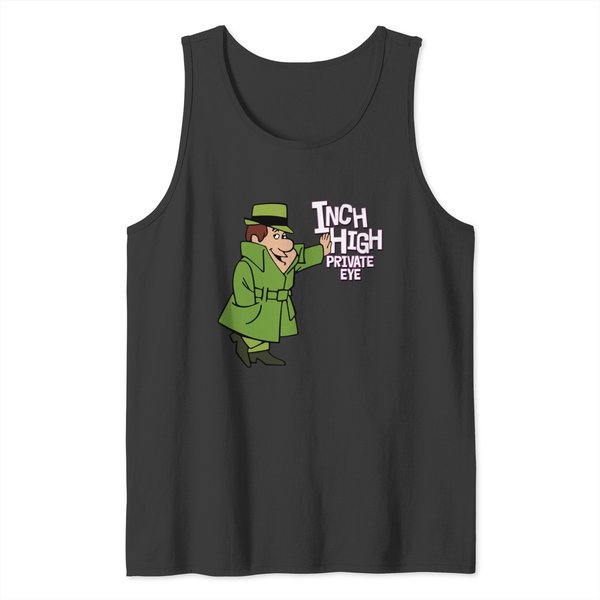 Inch High Private Eye Sticker Mask Tank Tops-image