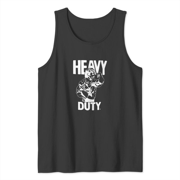Mike Mentzer Heavy Duty Logo | Essential Tank Tops-image