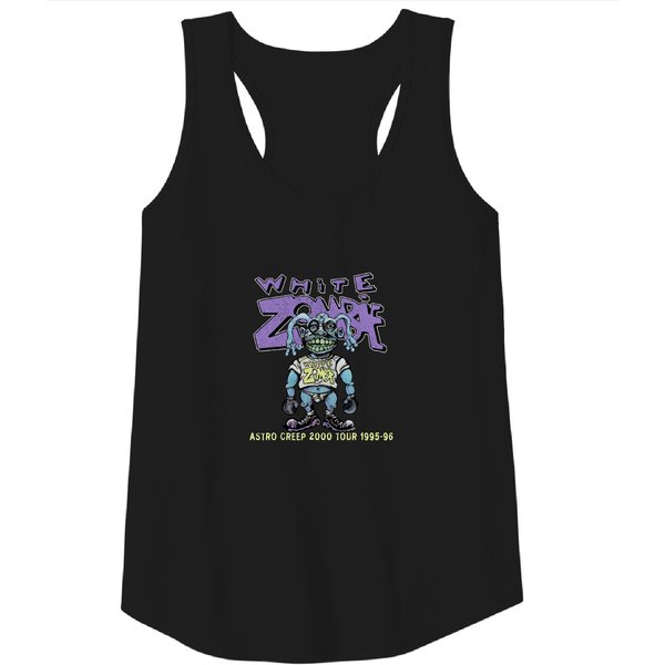 1996 White Zombie Astro Creep 2000 Tour Tank Tops-image