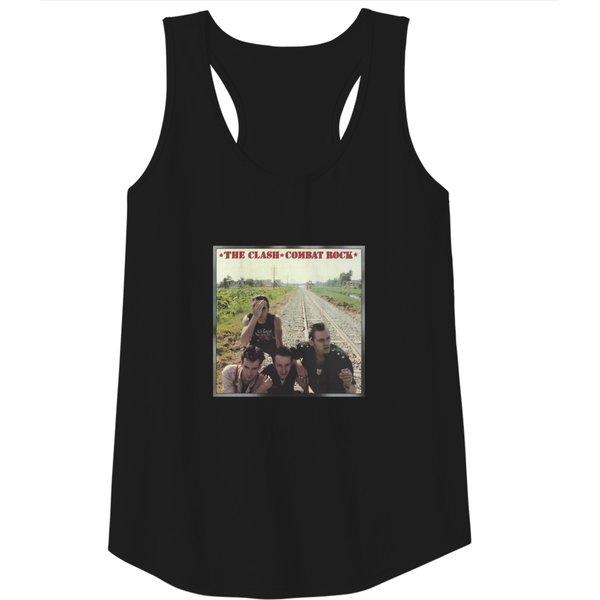 The Clash Unisex Tank Tops: Combat Rock-image