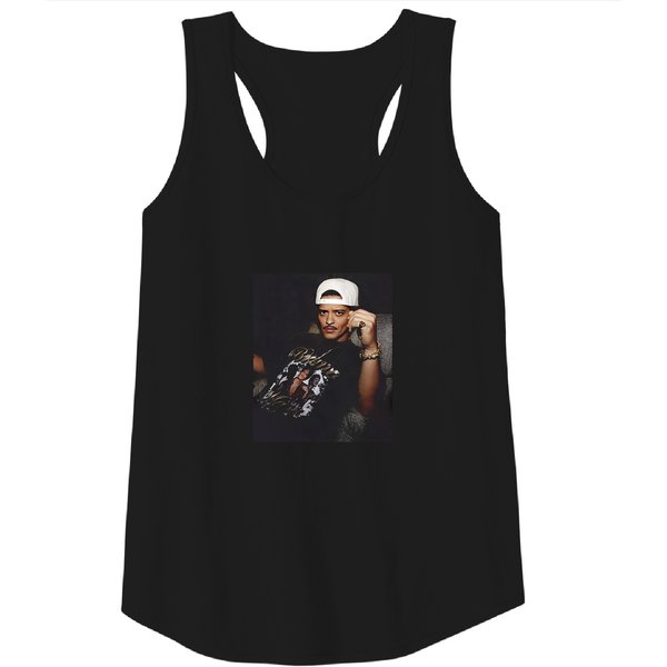 Bruno Mars Music Tank Tops, Bruno Mars Concert 2023 Tank Tops-image