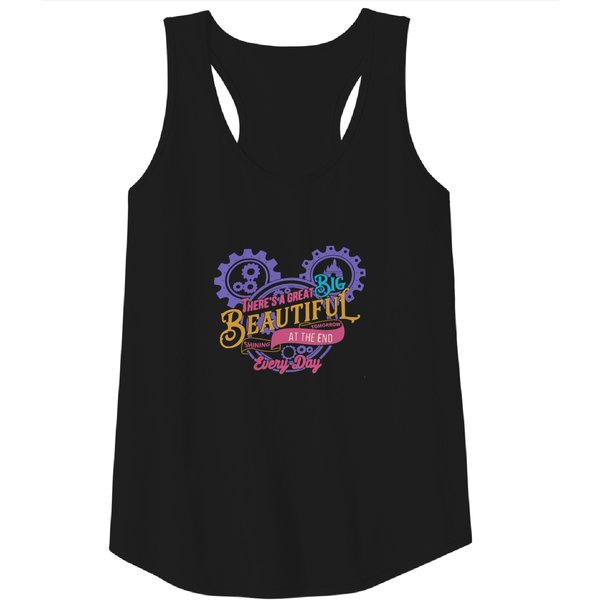There's A Great Big Beautiful Tomorrow Tank Tops, Carousel Of Progress Tank Tops-image