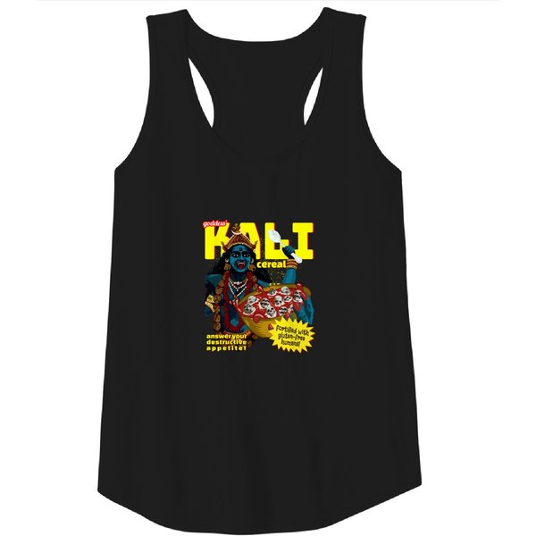 Funny Kali Hindu Goddess Design Tank Top-image