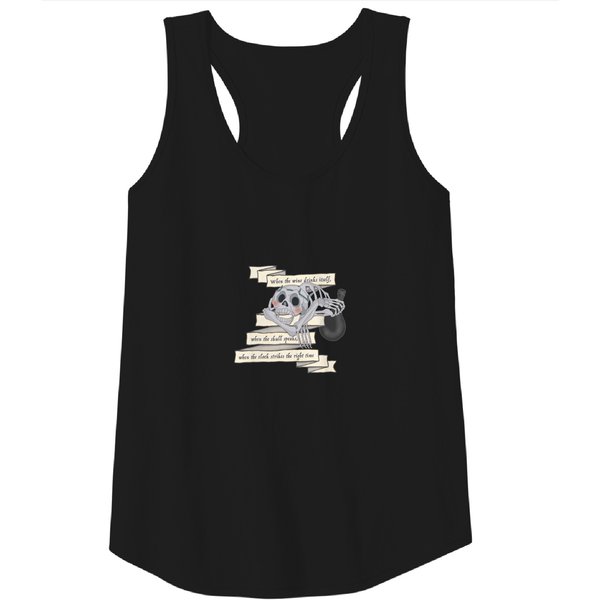 The Last Unicorn Skull Riddle Tank Top-image