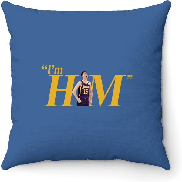 Austin Reaves "I'm Him" Throw Pillows-image