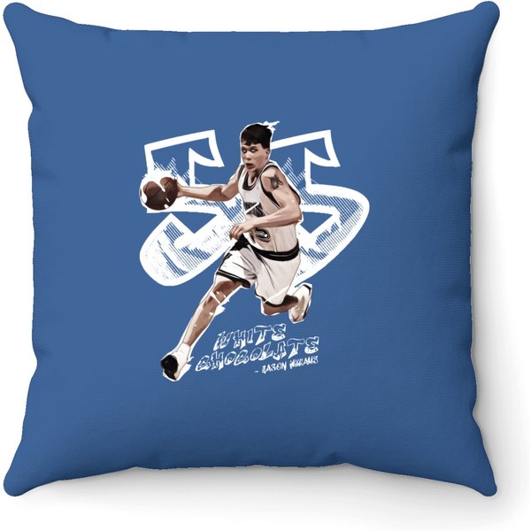White Chocolate - Jason Williams - Throw Pillows-image
