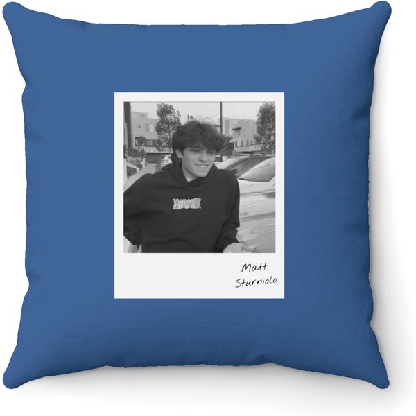 Matt Sturniolo Throw Pillows-image