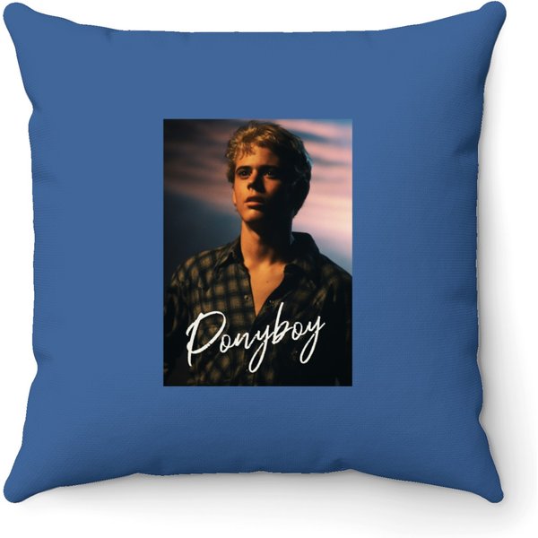 Ponyboy Curtis The Outsiders 80S Movie Throw Pillows-image