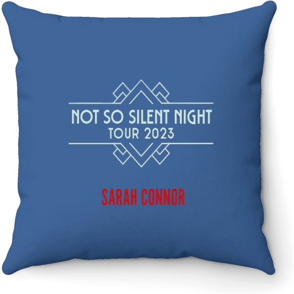 Sarah Connor S (2) Throw Pillows-image