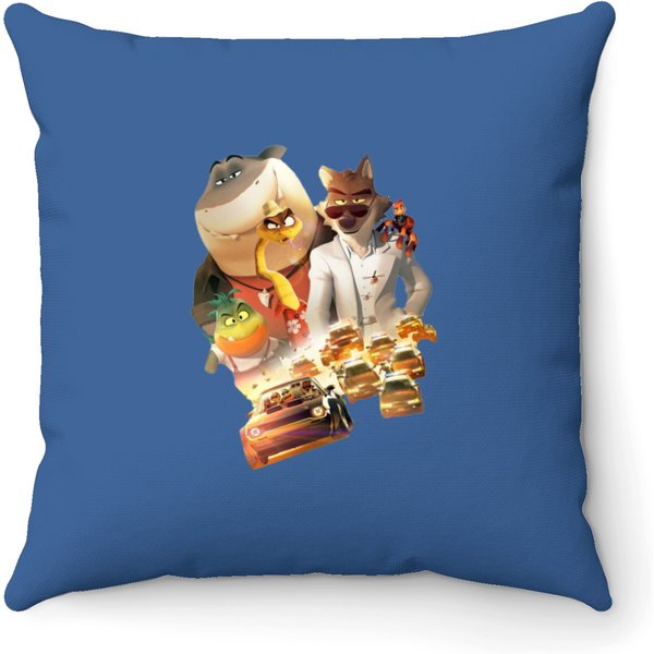The Bad Guys 1 Throw Pillows-image