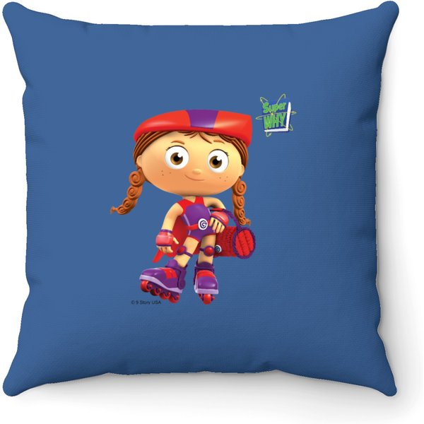 Super Why! Wonder Red Throw Pillows-image