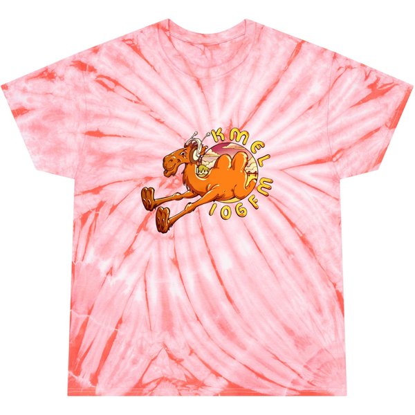 Kmel 106 Fm Radio Tie Dye T Shirts, Bay Area Radio, Vintage Style-image