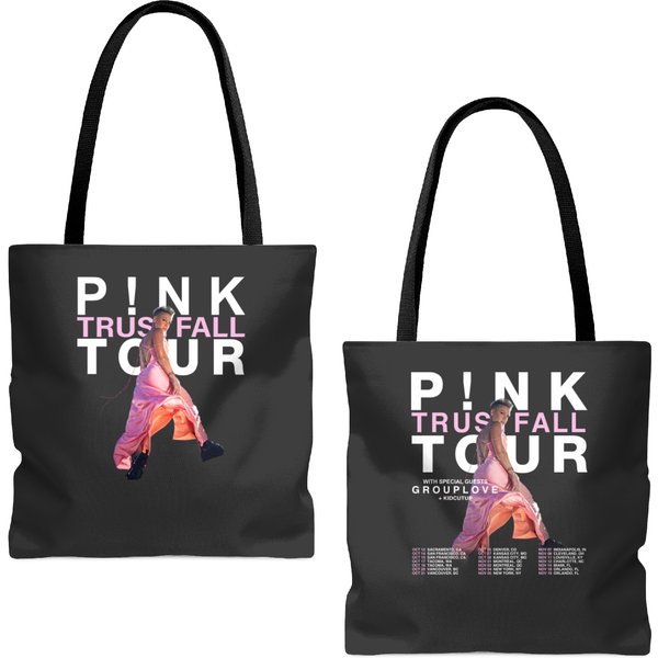 P!Nk Pink Singer Summer Carnival 2023 Tour Two Sided Tote Bags (Aop)-image