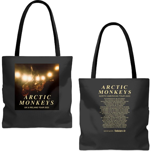 Arctic Monkeys North American Tour 2023 2 Sided Tote Bags (Aop)-image
