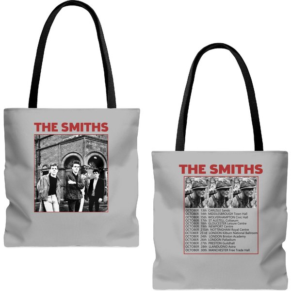 Vintage 1986 The Smiths Concert Tote Bags (Aop)-image