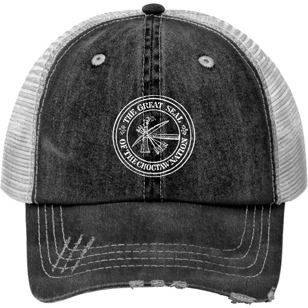 Choctaw Seal Print Trucker Hat-image