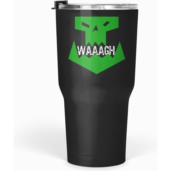 Warhammer 40K - Ork Teef Eating Waaagh Tumblers 30 Oz-image