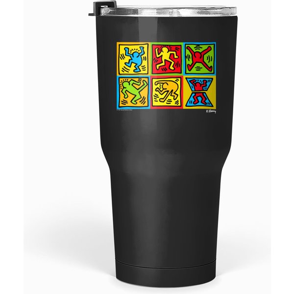 Vintage 90S Keith Haring , 1996 Special Edition Limited Tumblers 30 Oz-image