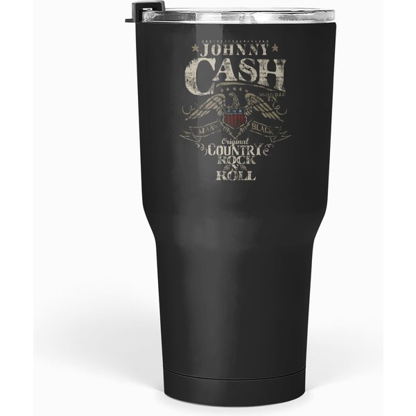 30 Oz Vintage Johnny Cash Tumblers-image