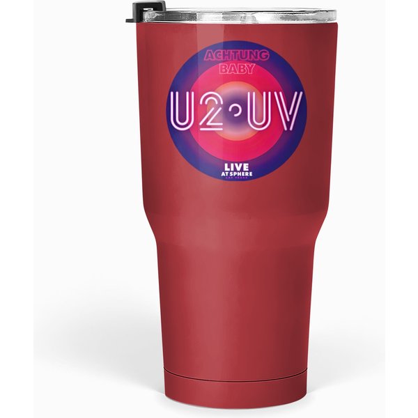 U2 Las Vegas Tumblers 30 Oz,U2 Ultraviolet Sphere 2023,U2 Uv Logo,U2 Live At Sphere-image