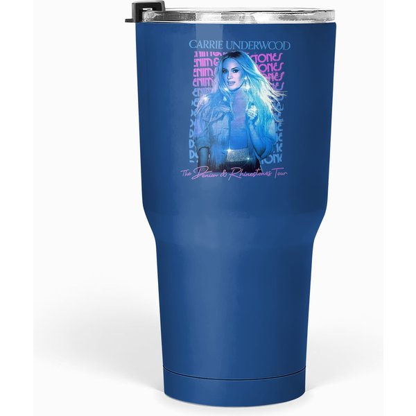 Carrie Underwood The Denim Rhinestones 2022 - 2023 Tour Tumblers 30 Oz, Carrie Underwood Tour 2023 Tumblers 30 Oz-image