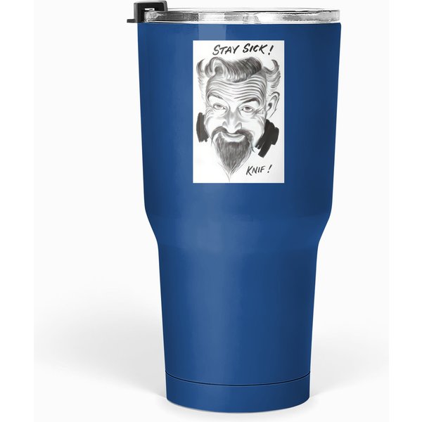 Ghoulardi (stay Sick Knif) Men's Jersey Polo Tumblers 30 Oz