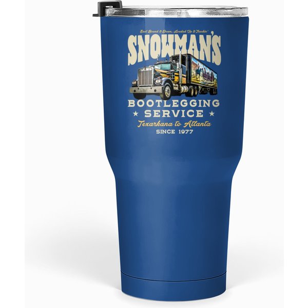 Snowman's Bootlegging Service - Unisex Tumblers 30 Oz - Smokey & The Bandit-image