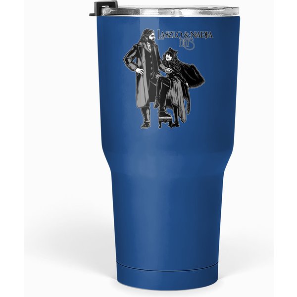 What We Do In The Shadows Fleetwood Mac Style Laszlo & Nadja Tumblers 30 Oz-image