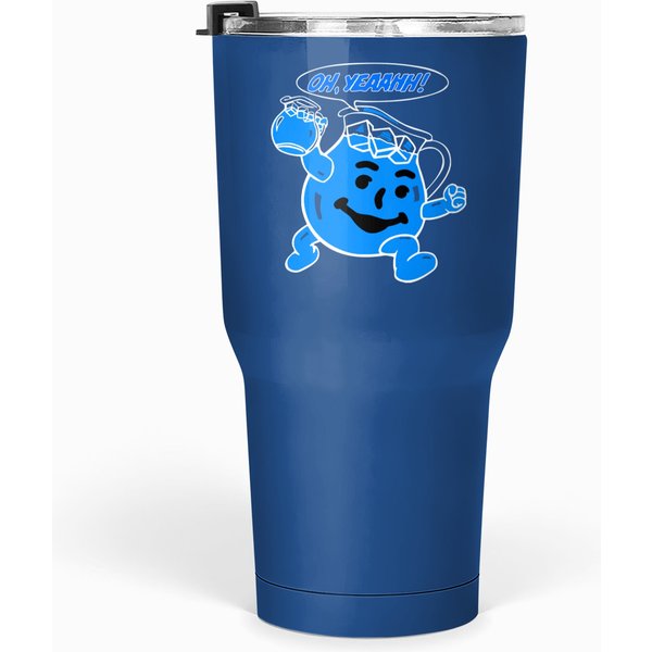Cool Blue Kool Aid Guy Oh Yeah! Tumblers 30 Oz-image