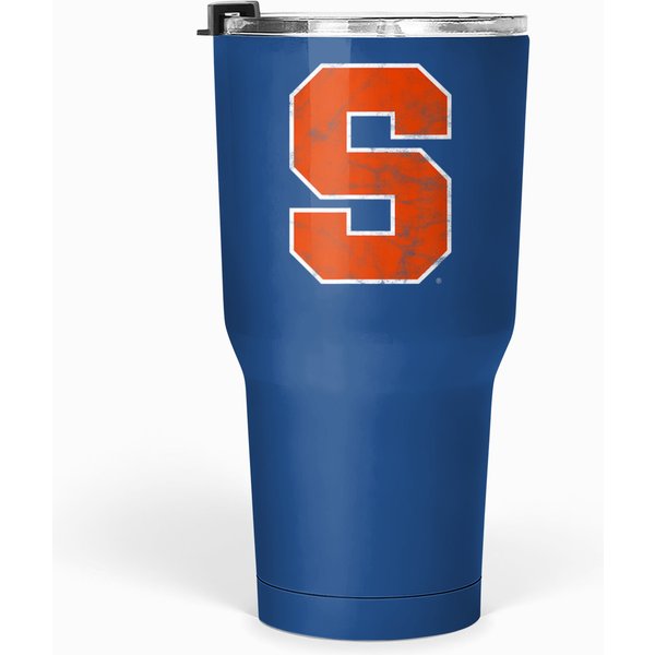 Syracuse Universiy Orange Primary Logo Disressed Shir Tumblers 30 Oz-image