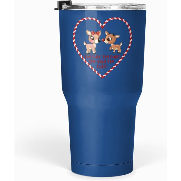 Rudolph And Clarice 30 Oz Classic Tumblers, 1964 Edition-image