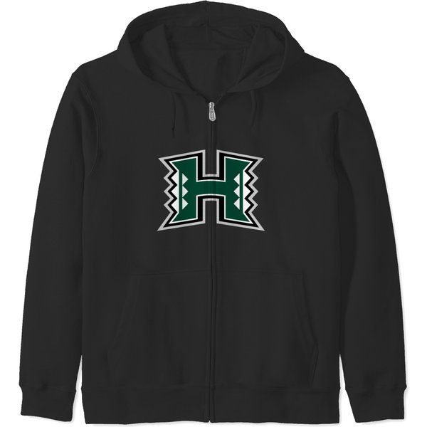 University Of Hawaii At Manoa Sweat Black Zip Hoodies-image