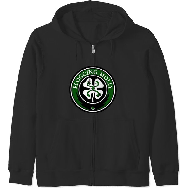 Flogging Molly Zip Hoodies-image