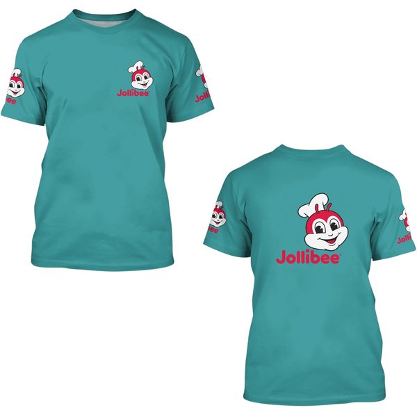 Jollibee Food Logo Restaurant Food 3D T Shirts-image